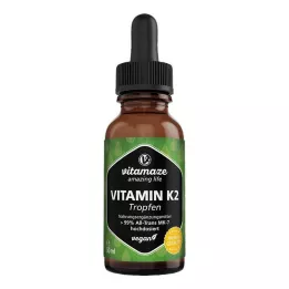 VITAMIN K2 MK7 droppar hög dos vegan, 50 ml