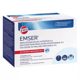EMSER Inhalationslösning hypertonisk 4%, 20X5 ml