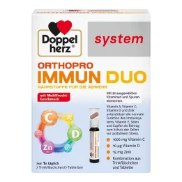 Doppelherz Orthopro Immun Duo system drickampuller, 7 st