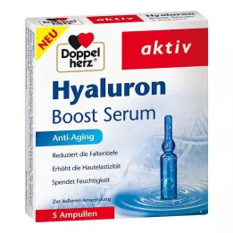 DOPPELHERZ Hyaluron Boost Serum Ampuller, 5 st