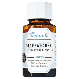Naturafit Metabolism Bitter Substances + Choline Capsules, 60 st