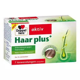 DOPPELHERZ Hår plus ampuller, 7 st