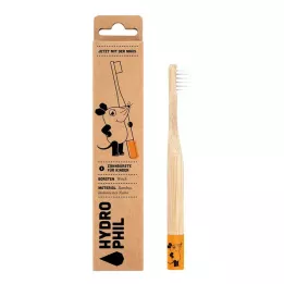 NACHHALTIGE Mouse Kids tandborste Bamboo Orange Soft, 1 st