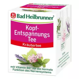 BAD HEILBRUNNER Head Relaxation Tea Filter-påsar, 8 st