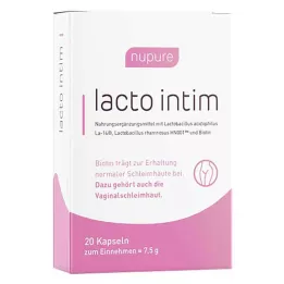 LACTO INTIM oral probiotika mot vaginos, 20 st