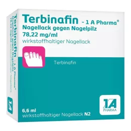 TERBINAFIN-1A Pharma Nagell.g. Nagelsvamp 78,22mg/ml, 6,6 ml
