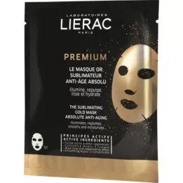 LIERAC Premium perfektionerar guld ta mask, 1x20 ml