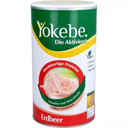 YOKEBE Jordgubbslaktosfritt NF2-pulver, 500 g