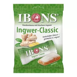 IBONS Ginger Classic påse med tugggodis, 92 g