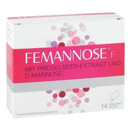 Femannose F granulatpåsar, 14 st