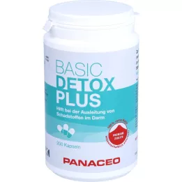 PANACEO Basic Detox Plus kapslar, 200 st