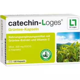 CATECHIN-loggar gröna tee -kapslar, 120 st