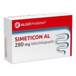 SIMETICON AL 280 mg mjuka kapslar, 32 st
