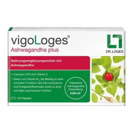 VIGOLOGES Ashwagandha plus kapslar, 60 st