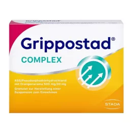 GRIPPOSTAD Komplex ASS/Pseudoeph.500/30 mg Orange, 20 st
