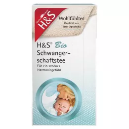 H&S Ekologiska graviditetstefilterpåsar, 20X2 g