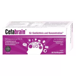 CEFABRAIN Hårda kapslar, 60 st