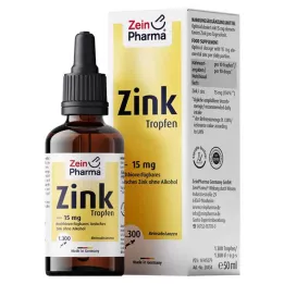 ZINK TROPFEN 15 mg joniserad, 50 ml