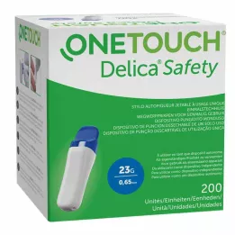 ONE TOUCH Delica Safety engångssticka 23 G, 200 st