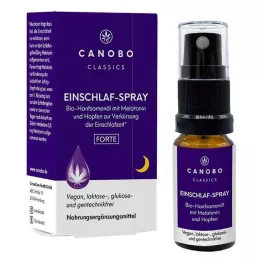 CANOBO Ekologisk hampfröolja sömnspray Hopf./Mela., 10 ml