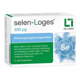 SELEN-LOGES 200 µg filmdragerade tabletter, 200 st