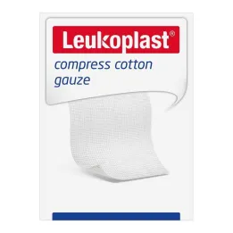 Leukoplastkompress Bomullsgaze st.10x10cm 8f, 25X2 st