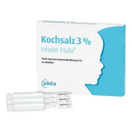 Bordssalt 3% inhalerande pediatriska ampuller, 60x4 ml