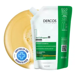 Vichy Dercos antimjällschampo för torr hårbotten, 500 ml