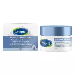 CETAPHIL Optimal Hydration revitaliserande nattkräm, 48 g