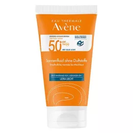 AVENE Sun Fluid SPF 50+ utan doft, 50 ml