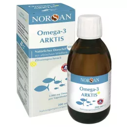 NORSAN Omega-3 Arctic med vitamin D3 vätska, 200 ml