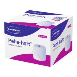 Peha-Haft fixeringsbandage latexfritt 6 cmx21 m, 1 st