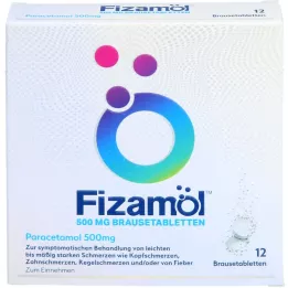 Fizamol 500 mg brustabletter, 12 st