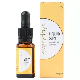 EVERDAYS Liquid Sun vegansk D3+K2-olja, 20 ml