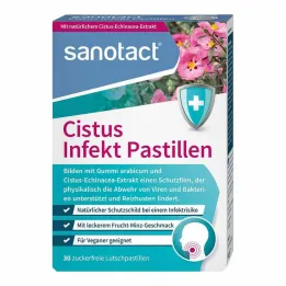 sanotact®Cistus infektionspastiller, 30 st