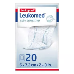 LEUKOMED hudkänslig steril 5x7,2 cm, 20 st