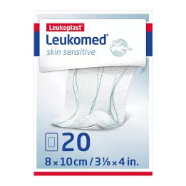 LEUKOMED hudkänslig steril 8x10 cm, 20 st