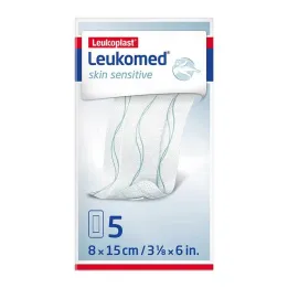 Leukomed® hudkänslig 8x15 cm, 5 st