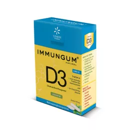 VITAMIN D3 IMMUNGUM Tuggummi, 28 g