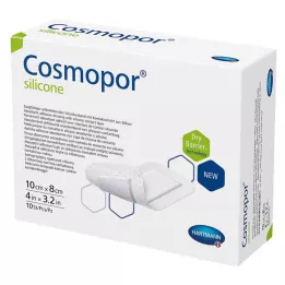COSMOPOR silikon sårförband 8x10 cm, 10 st