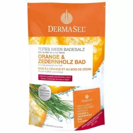 DERMASEL Dödahavsbadssalt apelsin &amp; Cederträ, 1 P