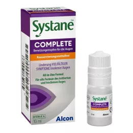 SYSTANE COMPLETE Vätmedel för ögonlock utan konserveringsmedel, 10 ml