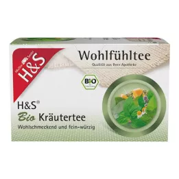 H&amp;S Ekologiskt örttefilterpåsar, 20X1,5 g