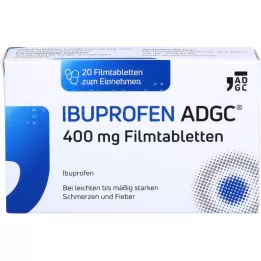 IBUPROFEN ADGC 400 mg filmdragerade tabletter, 20 st