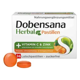 Dobensana Örthonung Vitaminer C & Zink Pastil.(36 stycken)