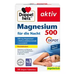 Doppelherz Magnesium 500 för natttabletter, 30 st