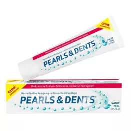 PEARLS & DENTS Exklusiv tandkräm utan titandioxid, 100 ml