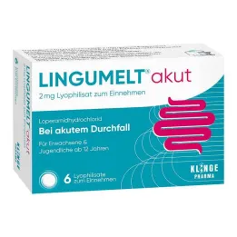 LINGUMELT akut munsönderfallande tabletter, 6 st