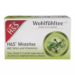 H&amp;S Mistelte med selen och vitaminfilterpåsar, 20X2 g