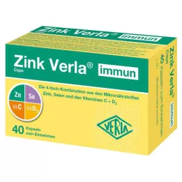 ZINK VERLA immunkapslar, 40 st